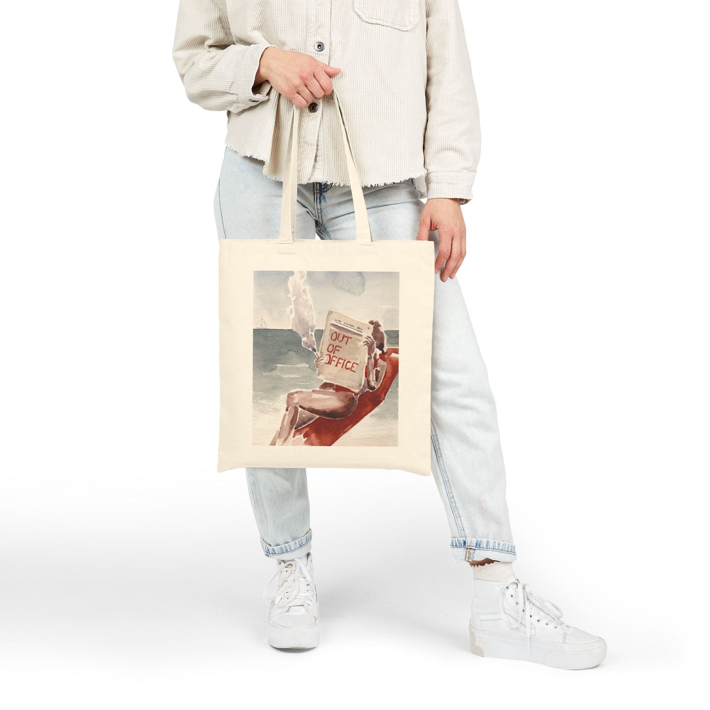 Out of Office - Cotton Canvas Tote Bag