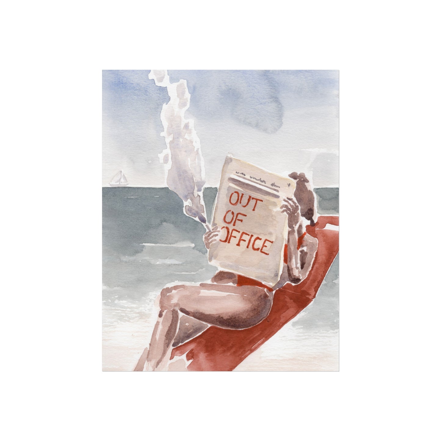 Out of Office - Fine Art Poster