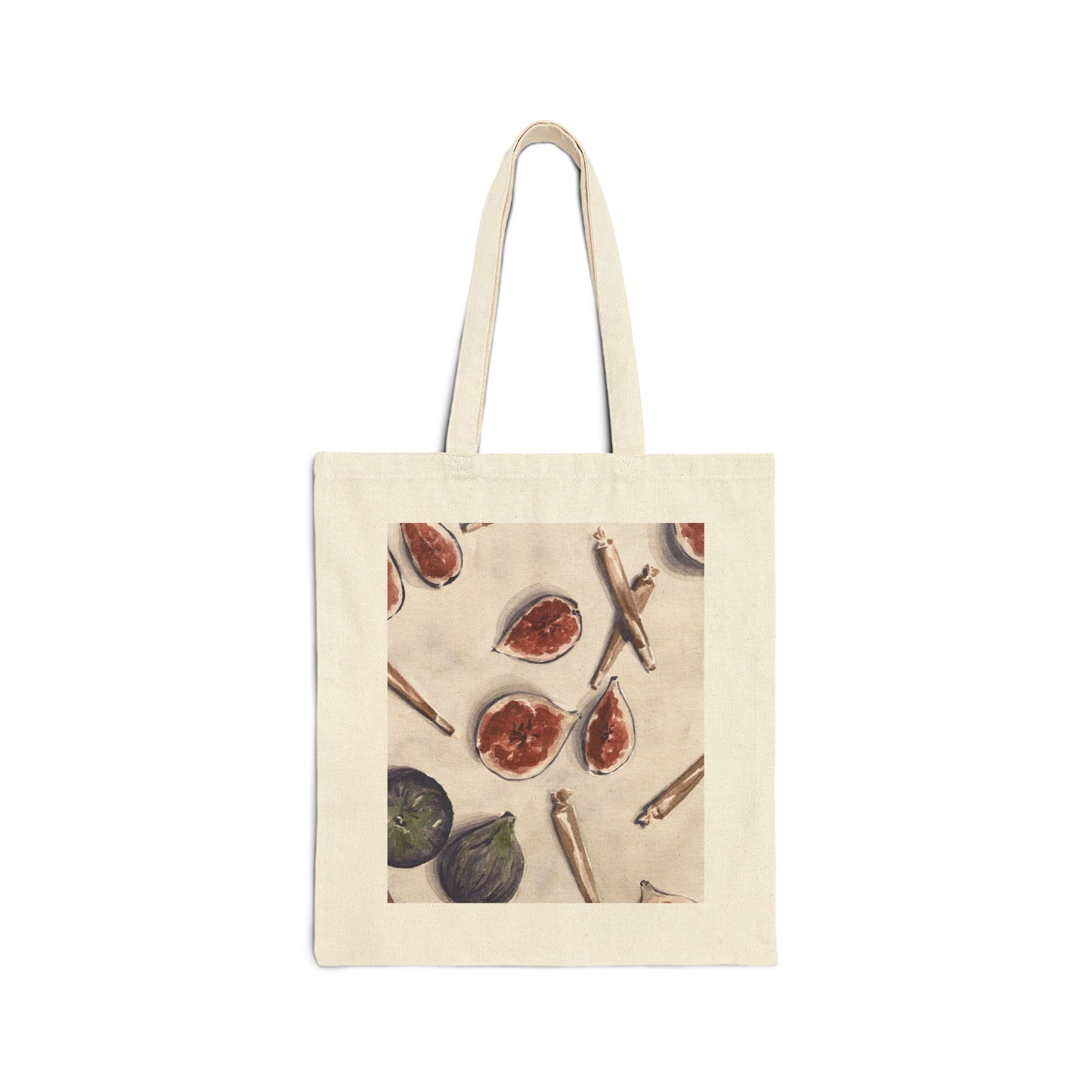 Figs and Joints - Cotton Canvas Tote Bag